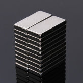 20 τεμάχια ισχυρών μαγνητών N35 σπάνιων γαιών νεοδυμίου διαστάσεων 15mmx6.5mmx2mm